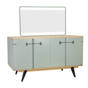 آینه و کنسول مدل 00511 لوین صفحه MDF وکیوم پایه پلیمری (ABS) (سری برتر)
