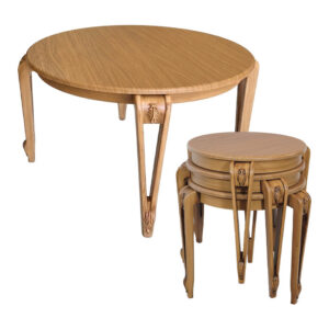 جلومبلی و عسلی مدل CT2164 بدنه MDF وکیوم پایه پلیمری (ABS)