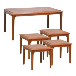 جلومبلی و عسلی مدل CT2168 بدنه MDF وکیوم پایه پلیمری (ABS)