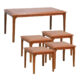 جلومبلی و عسلی مدل CT2168 بدنه MDF وکیوم پایه پلیمری (ABS)